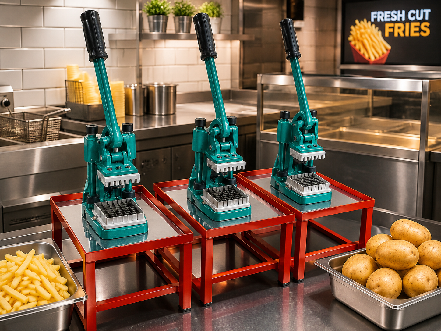 Commercial Chips Cutter Machine