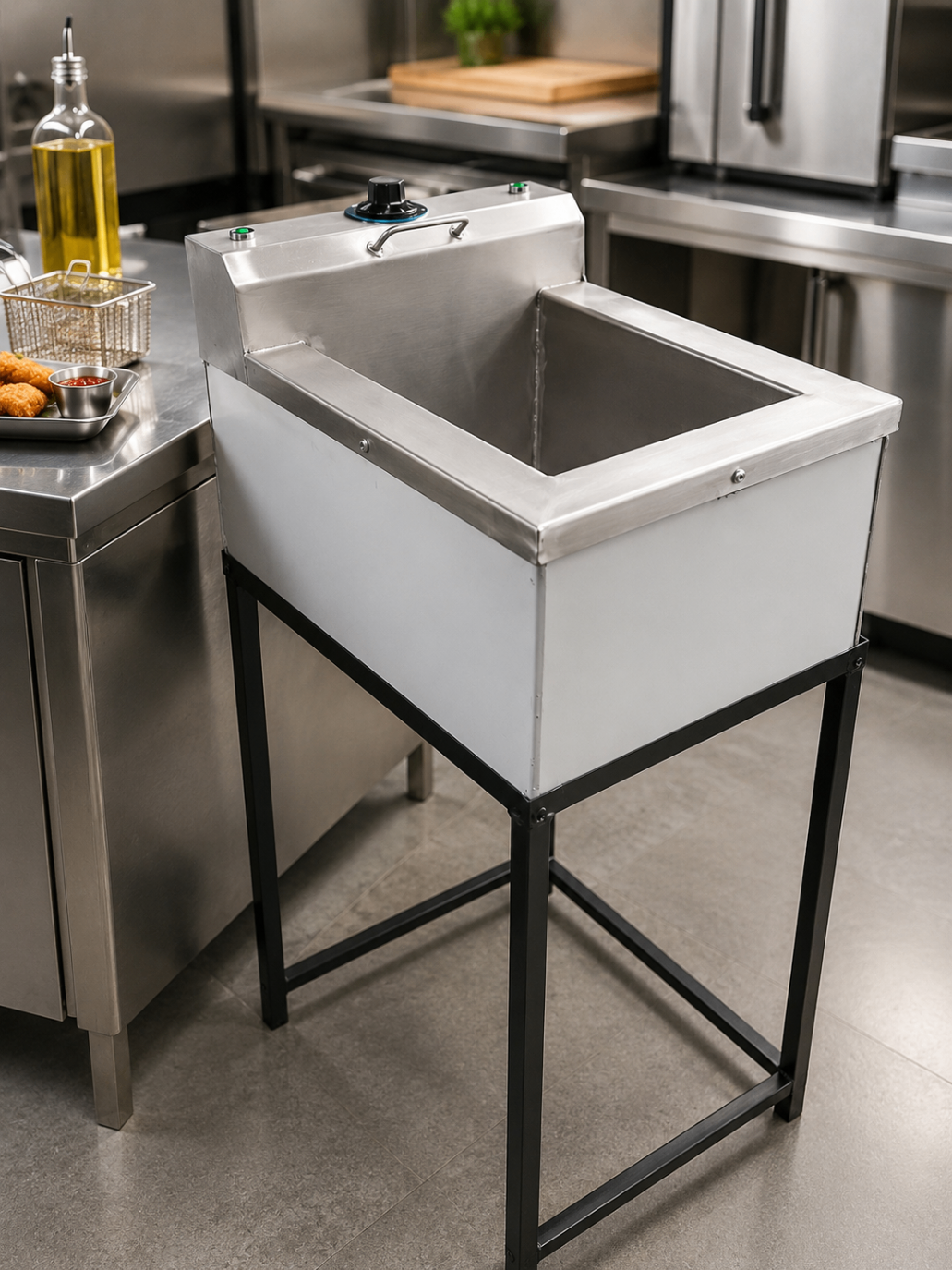 Single Standing Fryer