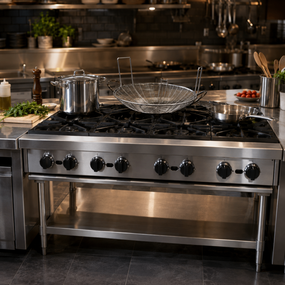 Four Gas Cooker